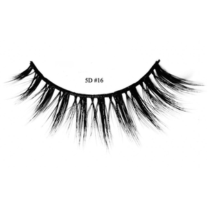 La mejor opción de extensiones de pestañas Nhu Y, par 5D, pelo sintético negro de alta calidad, rizo largo Natural D/B/C, fácil aplicación - Product Image 1