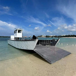 Barco de trabajo artesanal de aluminio de 15m de pesca grande con consola central t-top en gran oferta - Product Image 2