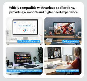 Peladn Ultra 7 155H CPU 32GB DDR5 1TB SSD AI มินิพีซี Ultra7 USB4.0 ประสิทธิภาพสูงสำหรับเล่นเกม รองรับ 11 Pro - Product Image 5