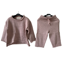 Ensemble de vêtements pour bébé et enfant, pull à manches longues à pois colorés, neutre et personnalisé