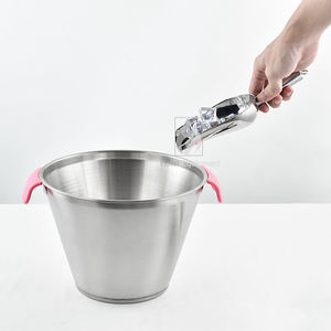 Barra de acero inoxidable 304, pala para Harina de hielo, pala para café, té suelto, pala para hielo, dulces, palomitas de maíz, azúcar, pala para comida - Product Image 4