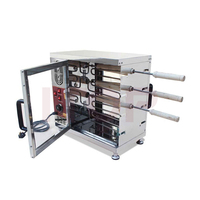 Hongaarse Kurtos Kalacs Schoorsteen Cake Oven/Grill Roll Oven Wafel Maker Machine
