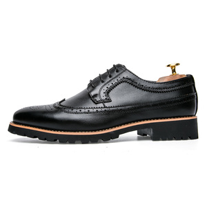 Zapatos de Cuero para Hombre, Última Moda 2024, Gran Venta, Versátiles, Zapatos Formales de Oficina, Zapatos de Vestir Formales para Caballero - Product Image 3