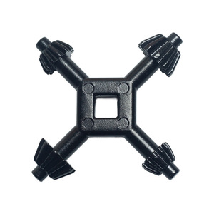 Clé de perceuse 4 en 1, clé de mandrin multifonctionnelle pour perceuse électrique, tige hexagonale en acier au carbone - Product Image 5
