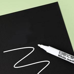 Custom logo <b>White</b> <b>Paint</b> Pen Fast Dry Permanent <b>Tire</b> Marker Oil Based Acrylic Marker Pen for Painting - Product Image 4