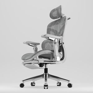 Silla <span class=keywords><strong>de</strong></span> <span class=keywords><strong>Oficina</strong></span> Ergonómica Ejecutiva <span class=keywords><strong>de</strong></span> Malla Completa, Ajustable, con Soporte Lumbar, Cómoda y Adecuada para la Columna Vertebral, Venta al Por Mayor - Product Image 2