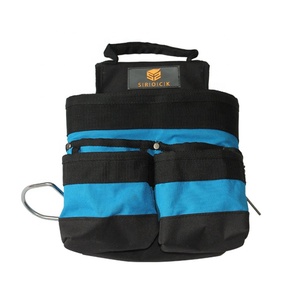 Heavy Duty <span class=keywords><strong>Canvas</strong></span> Công Cụ Pocket Pouch Multipockets <span class=keywords><strong>Craftsman</strong></span> <span class=keywords><strong>Tool</strong></span> Kit Túi Vành Đai Xung Quanh Eo - Product Image 4