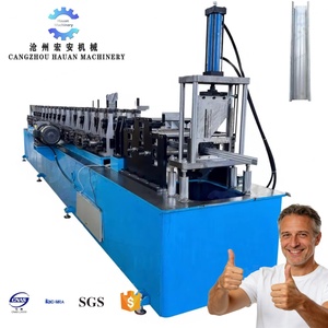 เครื่องขึ้นรูปเหล็กแผ่นบางแบบเย็นอัตโนมัติเต็มรูปแบบ HAUAN พร้อม PLC และมอเตอร์ ใช้งานง่ายสำหรับงานก่อสร้าง - Product Image 1