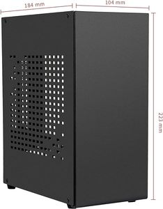 OEM A07 알루미늄 SFF 컴퓨터 게이밍 케이스 미니 ITX PC 케이스 (PCI 라이저 포함, <span class=keywords><strong>GPU</strong></span> 그래픽 카드 지원) - Product Image 6