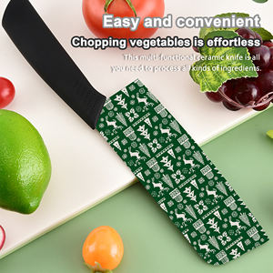 Couteau d'extérieur à lame en céramique et manche en plastique, prix d'usine, nouveautés, pour le nettoyage des brosses et le camping, passe au lave-vaisselle - Product Image 5