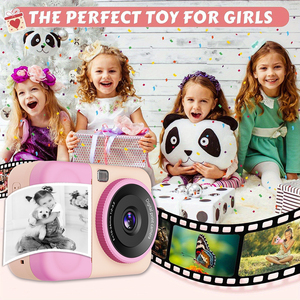 Cámara de Impresión Instantánea para Niños, 1080P, Doble Lente, Impresora Térmica para Selfies, Pantalla Abatible, Cámara de Fotos Digital, Regalo, OEM, Venta al Por Mayor - Product Image 6