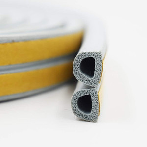 D e <span class=keywords><strong>p</strong></span> i צורה ספוג דבק עצמי רצועה בצורת דלת מזג אוויר עבור דלת מסגרת דלת דלת בידוד מסגרת דלת כניסה - Product Image 4