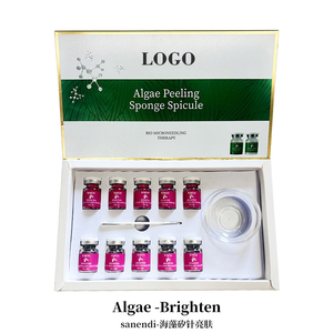 Mascarilla Facial de Algas Rosas con Espículas, Suministro de Fábrica, Fórmula para una Piel Radiante, Hidratada, Suave y con Apariencia Fresca - Product Image 2