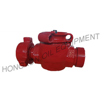 Vanne FMC WECO 2 pouces 10000 PSI Fig 1502 / Connexions d'extrémité à union à marteau WECO Vanne Fx M/FMC Vanne à faible couple