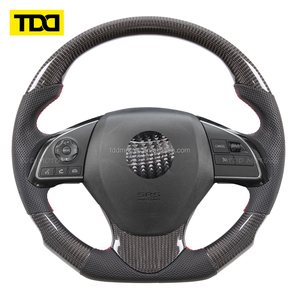 พวงมาลัยคาร์บอนไฟเบอร์แท้ TDD สำหรับมิตซูบิชิ EVO10 EVO9 ปาเจโร่ ASX เอาท์แลนเดอร์ - Product Image 1