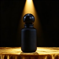 Flacon pulvérisateur vide givré 30ml 50ml, fabricant de flacons de parfum de luxe, flacon de parfum rectangulaire vide givré 50ml