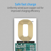Récepteur de chargeur sans fil compatible de haute qualité Adaptateur de chargeur sans fil pour tous les téléphones mobiles