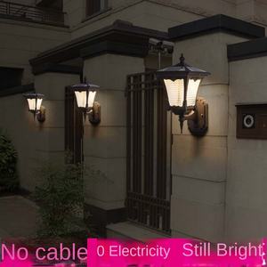 โคมไฟ LED อลูมิเนียมหล่อกันน้ำสำหรับตกแต่งในร่มร่วมสมัยโคมไฟติดเสาเสาเสาติดผนังสำหรับสวนกลางแจ้ง - Product Image 5