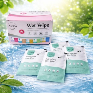 Cleansing Wipes Portable Single Pack Wet Wipes Safe and Natural Cleaning for Household Essential - Product Image 4