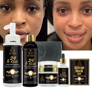 Conjunto de Cuidados com a Pele em Ouro 24K em Promoção, Aumenta o Brilho da Pele e Melhora as Imperfeições - Product Image 3
