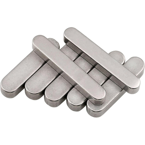 304 Stainless Steel Round End Parallel Flat Key Drive Shaft Roll Shaft Key Stock a <strong>Type</strong> M3 M4 M5 M6 M8 M10 M12 A2-70 GB1096 - Product Image 1