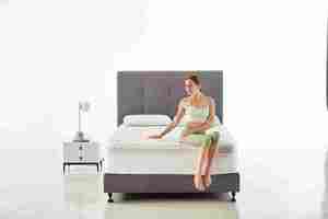 Đôi Kích thước nệm-12 inch mát mẻ Bộ nhớ bọt & mùa xuân lai nệm với Breathable Cover-Thoải mái sang trọng Euro gối đầu - Product Image 5