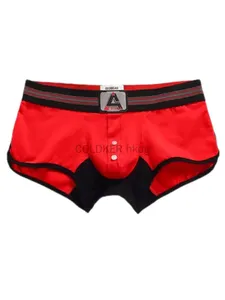 Sous-vêtements pour hommes, boxers, caleçons en coton respirant, design simple, lingerie convexe pour garçons, sport - Product Image 5