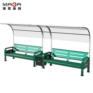 אספקת oem-עמיד אלומיניום עמיד אלומיניום כסא מגרש טניס ספסלי מגרש טניס ספסלים חופה - Product Image 4