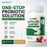 Poudre de soutien probiotique H. Pylori à formule personnalisée et à conservation prolongée avec Pylopass GasProtect Fucoidan, Sachets, Capsules, Comprimés OEM ODM