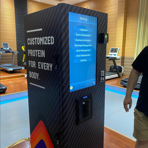 Có thể điều chỉnh nhiệt độ phòng tập thể dục thiết bị protein Lắc Máy bán hàng tự động với dữ liệu lớn Thống kê hệ thống phân tích - Product Image 1