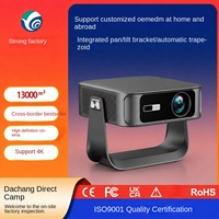 Best-seller à l'étranger |   Projecteur domestique avec résolution ultra-claire 1080P (Android) pour chambres, salons et cinémas maison (style CRT)