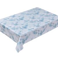 Nappe de table en PVC à motif plumes dorées de luxe, texture marbre douce, imperméable et anti-taches, housse de table en plastique