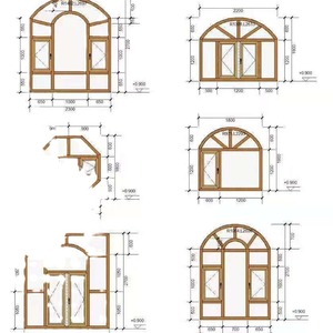 Portes de Système en Alliage d'Aluminium Design Moderne Isolation Phonique Portes Extérieures à Ouverture Latérale pour Patio Solution Complète pour Projets - Product Image 1