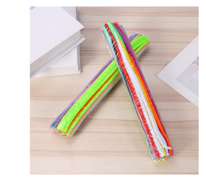 30 cm Multicolore Diy Craft Rainbow Pipe Cleaners Pipe Cleaner Flower Kit Pipe Cleaners en vrac - Product Image 5