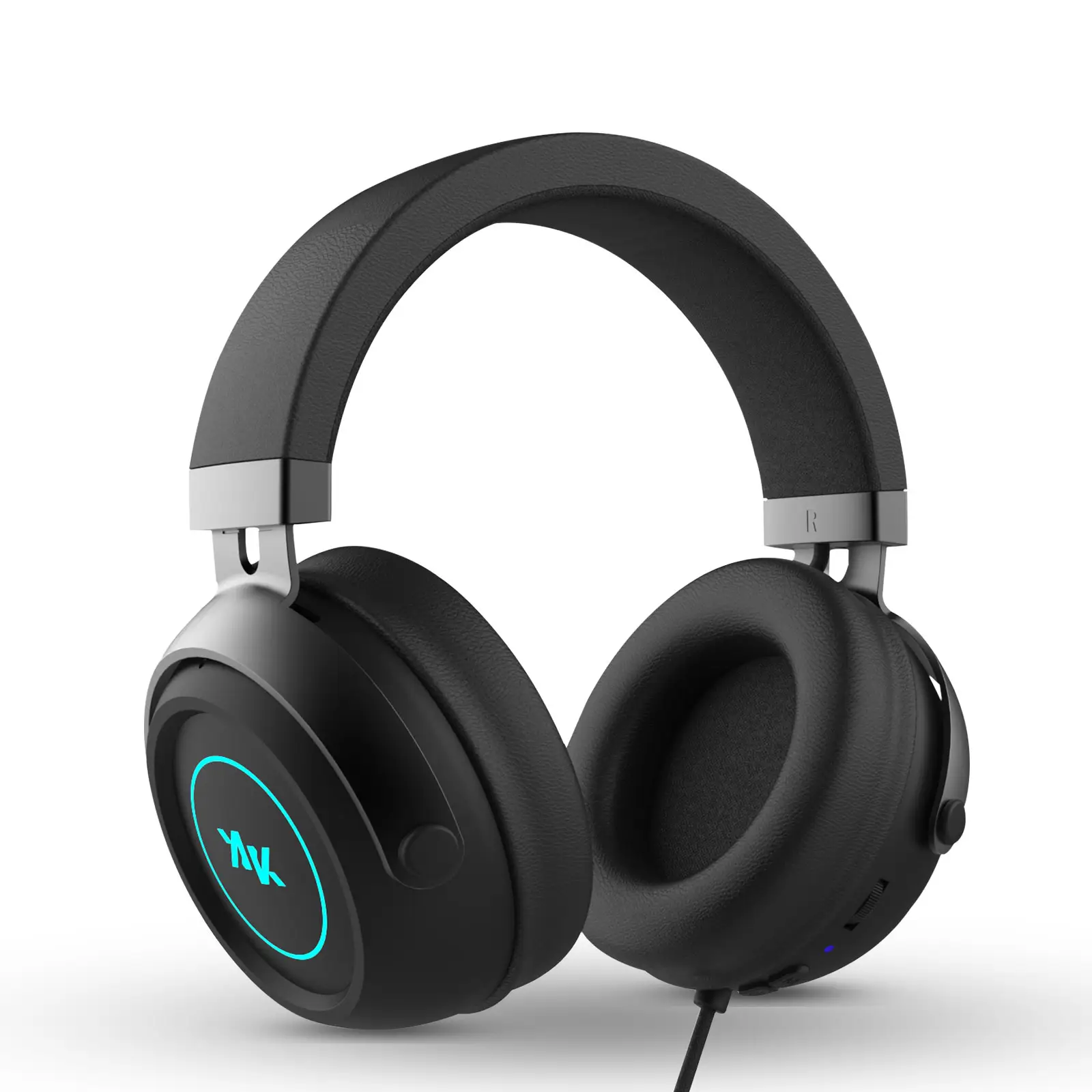 AKAUDIO High Quality Surround Sound Gaming Headset RGB Gaming Headphones USB Wired Gamer Headset Gaming Headphones
