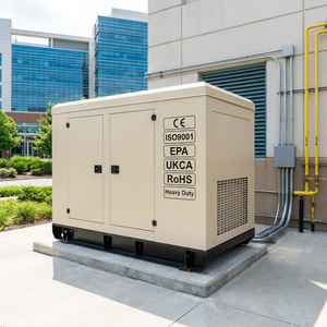 Générateur diesel super silencieux Cummins de haute qualité 30/50/80/100 kw avec un grand réservoir de carburant pour les chantiers de construction et l'utilisation industrielle - Product Image 6