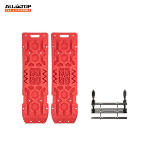 ALLTOP <span class=keywords><strong>4X4</strong></span> Planche de récupération et de <span class=keywords><strong>traction</strong></span> en nylon 108x31x7, lot de 2, pour évacuation de véhicule tout-terrain - Product Image 1