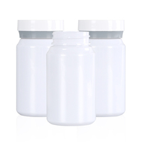 Bouteilles en plastique d'emballage de médicaments pour capsules de 4 oz 120ml, bouteilles rondes vides transparentes pour animaux de compagnie