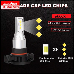 Ampoules <span class=keywords><strong>de</strong></span> phares LED pour Ford Escape 08-12, 6 pièces, faisceau haut/bas, <span class=keywords><strong>ampoule</strong></span> antibrouillard, combo 6000K 36000LM, blanc super lumineux, Plug and Play - Product Image 3