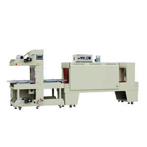 เครื่องบรรจุภัณฑ์ฟิล์มหดความร้อนอัตโนมัติสำหรับน้ำแร่ พร้อมเครื่องซีลและตัดถุง PE ใช้ระบบลม  ชิ้นส่วนหลักสำหรับอาหาร - Product Image 1