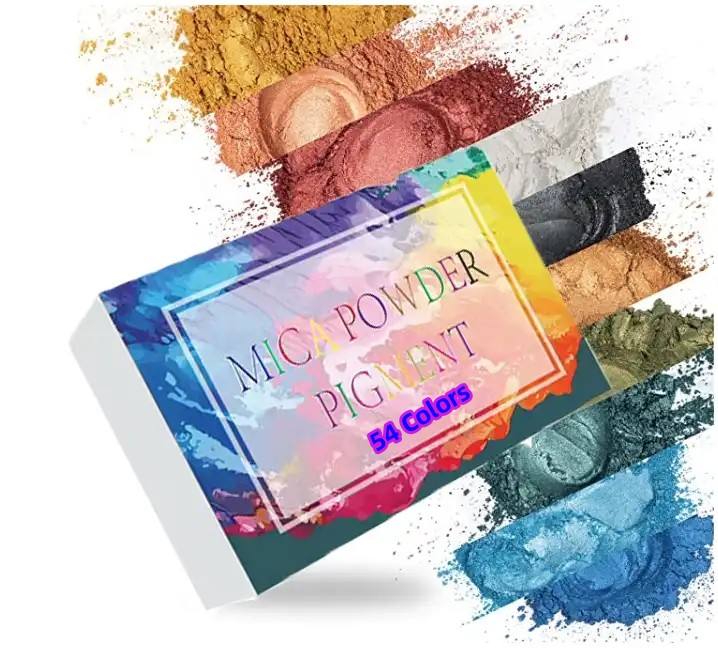100g High Quality Iridescent Epoxy Pigment Metallic Mica Powder Colour  Pigment Paste Metallic Pigment for Epoxy Resin
