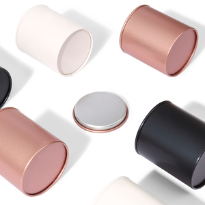 Tianhui Small Tin Can Box with Airtight Lids Canister for Coffee Tea Candy Storage Loose Leaf Tea Tin Containers Storage