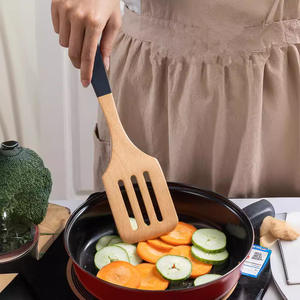 Cuillère à riz créative avec louche à soupe colorée et spatule en <span class=keywords><strong>bois</strong></span> - Product Image 5
