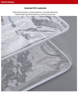 Customized Factory Eco Friendly <b>Pvc</b> High End Blanket Bag Bed <b>Sheet</b> Package Bag Duvet Bag - Product Image 3