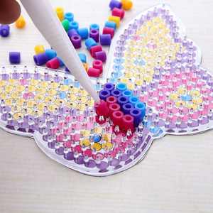 Fábrica colorida Perler Beads Fuse 5mm forma redonda creativo preescolar bebé inteligencia juguete Perler Beads para niños - Product Image 5