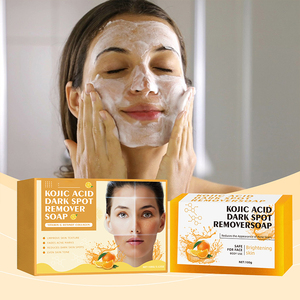 Sapone Schiarente con Acido Kojico, Limone e Curcuma per Viso e Corpo - Product Image 4