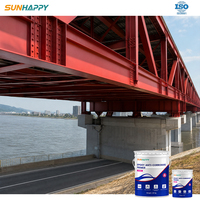 Primaire époxy anticorrosion haute performance 56 % de solides séchage rapide sans sablage pour structures de ponts en acier, pipelines, applications marines et offshore