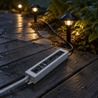 Vente directe Usine Mince Pilote AC à DC IP67 12V 20W Étanche Led Alimentation 1.67A Extérieur Étanche Led Pilote