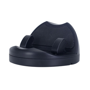 360 Degree Rotating Clip On Dashboard Phone Holder <b>Black</b> Plastic Car Navigation <b>Bracket</b> For General Use - Product Image 2