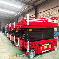 6-12m 9m hauteur de levage 500kg capacité de charge ascenseur extérieur élévateur hydraulique mobile électrique ciseaux ascenseurs pour les ventes